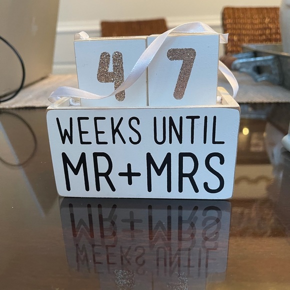 Other - Wedding countdown blocks